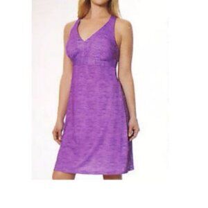 Gerry Purple Orchard Race Back Active Dress Size Small